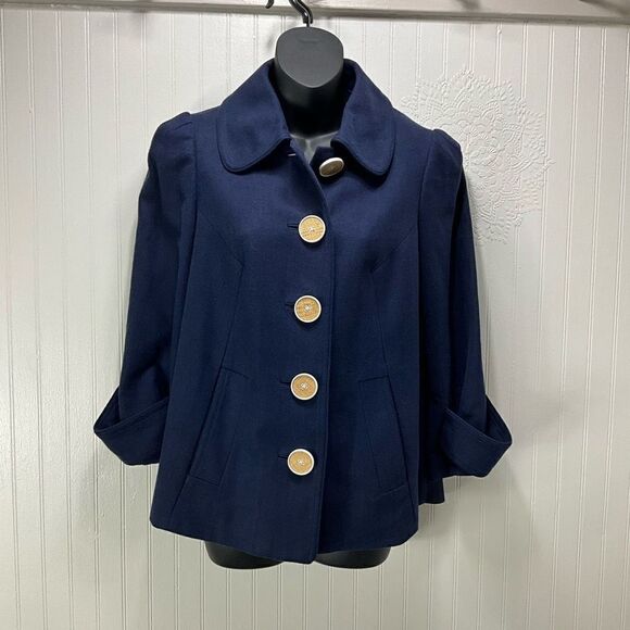 LILLY PULITZER Baylor Linen Cotton Jacket - Picture 1 of 7